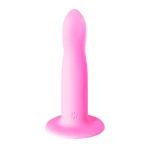 Dildo - Flexibel met G-Spot - Prostaat Stimulator - Flow Stray - 100% Siliconen - Roze - Afbeelding 4