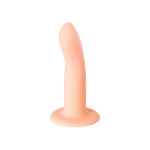 Dildo - Flexibel met G-Spot - Prostaat Stimulator - Flow Emotional - 100% Siliconen - Vleeskleurig - Afbeelding 5