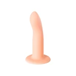 Dildo - Flexibel met G-Spot - Prostaat Stimulator - Flow Emotional - 100% Siliconen - Vleeskleurig - Afbeelding 5