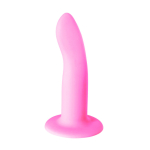 Dildo - Flexibel met G-Spot - Prostaat Stimulator - Flow Emotional - 100% Siliconen - Roze