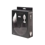 Buttplug met staart - Diamond Collection - Starlit - Zwart - Afbeelding 2