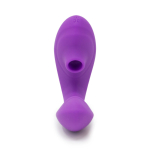 Libid Toys Kaysa - Dubbele zuiger en vibrator met 2 onafhankelijke en combineerbare motoren - USB oplaadbaar - 100% siliconen - Waterdicht - Paars - Afbeelding 3