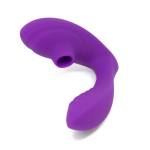 Libid Toys Kaysa - Dubbele zuiger en vibrator met 2 onafhankelijke en combineerbare motoren - USB oplaadbaar - 100% siliconen - Waterdicht - Paars - Afbeelding 5