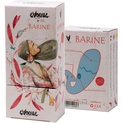 Evoque Barine - Vibrerende Fun Vibrator met afstandsbediening - Blauw - Afbeelding 2