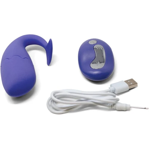 Evoque Barine - Vibrerende Fun Vibrator met afstandsbediening - Blauw - Afbeelding 3
