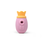Evoque Kai - Luchtdrukvibrator - Clitoriszuiger en tongvormige stimulator die orale seks simuleert - 10 vibratiestanden - 10 zuigstanden - USB oplaadbaar - 100% siliconen - Waterdicht - Roze