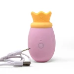 Evoque Kai - Luchtdrukvibrator - Clitoriszuiger en tongvormige stimulator die orale seks simuleert - 10 vibratiestanden - 10 zuigstanden - USB oplaadbaar - 100% siliconen - Waterdicht - Roze - Afbeelding 3