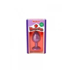 Candy Lust - Diamant Anaalplug - Buttplug - Silicone - Medium - Paars