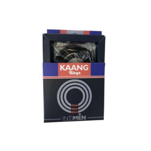 Intimen - Kaang Rings - Cockring - Penisring - Silicone - Zwart - Afbeelding 6