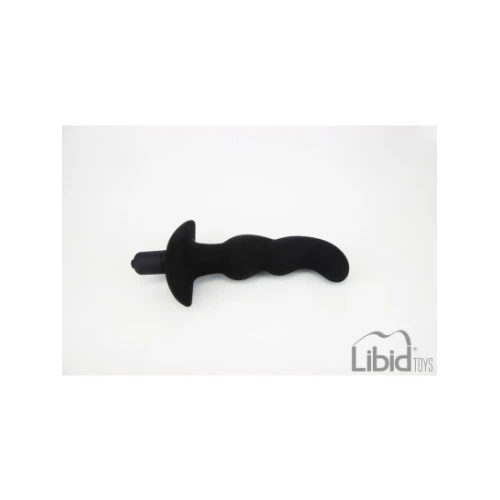 Intimen - Prostaat Anaalplug - Buttplug - Vibrator - Silicone - Zwart - Afbeelding 3