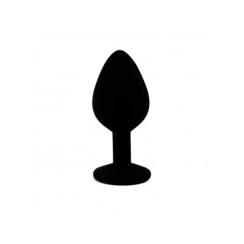 Candy Lust - Diamant Anaalplug - Buttplug - Silicone - Medium - Zwart - Afbeelding 3
