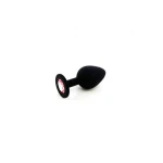 Candy Lust - Diamant Anaalplug - Buttplug - Silicone - Medium - Zwart - Afbeelding 2