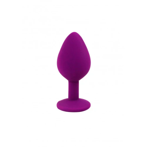 Candy Lust - Diamant Anaalplug - Buttplug - Silicone - Medium - Paars - Afbeelding 3