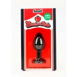 Candy Lust - Diamant Anaalplug - Buttplug - Silicone - Small - Zwart