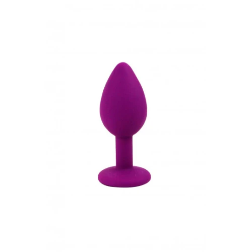Candy Lust - Diamant Anaalplug - Buttplug - Silicone - Small - Paars - Afbeelding 3