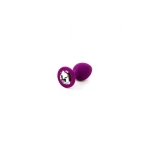 Candy Lust - Diamant Anaalplug - Buttplug - Silicone - Small - Paars - Afbeelding 2