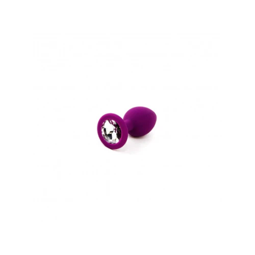 Candy Lust - Diamant Anaalplug - Buttplug - Silicone - Small - Paars - Afbeelding 2