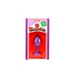 Candy Lust - Diamant Anaalplug - Buttplug - Silicone - Small - Paars