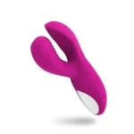 Libid Toys Garuda - G-spot en clitoris dubbele stimulatie vibrator - USB oplaadbaar - 100% siliconen - Waterdicht - Roze - Afbeelding 6