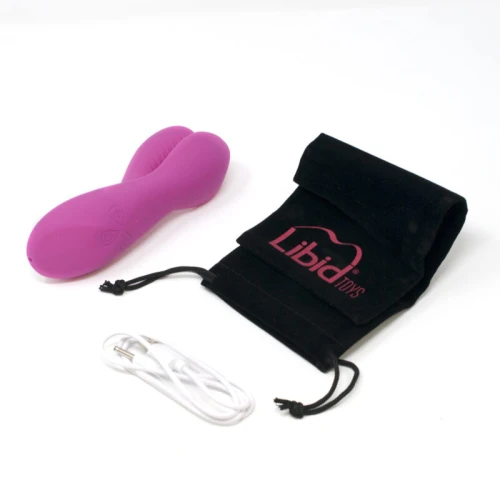 Libid Toys Garuda - G-spot en clitoris dubbele stimulatie vibrator - USB oplaadbaar - 100% siliconen - Waterdicht - Roze - Afbeelding 4