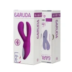 Libid Toys Garuda - G-spot en clitoris dubbele stimulatie vibrator - USB oplaadbaar - 100% siliconen - Waterdicht - Roze - Afbeelding 2