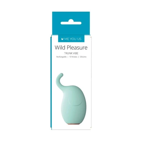 Me You Us Wild Pleasure Trunk Vibrator Turquoise - Afbeelding 4