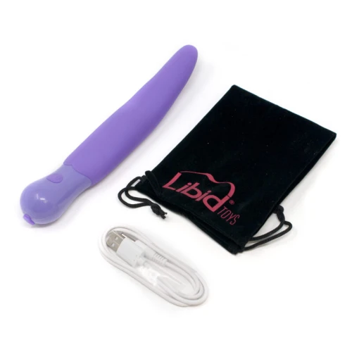 Libid Toys Hera - Innovatieve vibrator met slingerbeweging - USB oplaadbaar - 100% siliconen - Waterdicht - Paars - Afbeelding 4