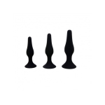 Intimen - Anaalplug - Buttplug - Silicone - Anaal Training Set - Zwart - Afbeelding 2