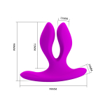 PRETTY LOVE - MAGIC FINGER, 12 vibratie standen met geheugenfunctie Draadloze afstandsbediening - Afbeelding 7