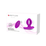 PRETTY LOVE - MAGIC FINGERS, 12 vibratie standen met geheugenfunctie Draadloze afstandsbediening - Afbeelding 2