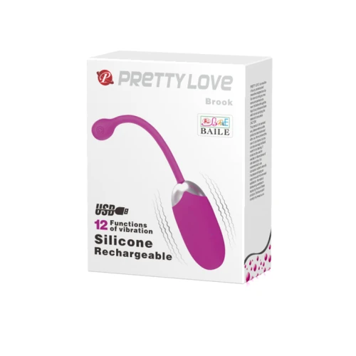 PRETTY LOVE - BROOK, 12 vibratie standen met geheugenfunctie - Afbeelding 9