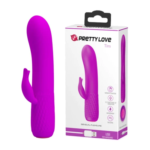 PRETTY LOVE - OMAR, 12 vibratie standen met geheugenfunctie - Afbeelding 2