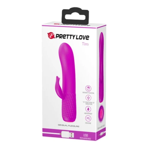 PRETTY LOVE - OMAR, 12 vibratie standen met geheugenfunctie - Afbeelding 10