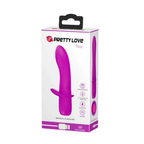 PRETTY LOVE - Troy, 12 vibratie standen met geheugenfunctie - Afbeelding 2
