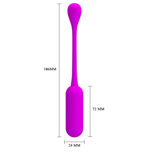 PRETTY LOVE - LECHIES, 12 vibratie standen Draadloze afstandsbediening - Afbeelding 5