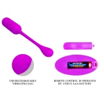 PRETTY LOVE - LECHIES, 12 vibratie standen Draadloze afstandsbediening - Afbeelding 3