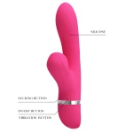 PRETTY LOVE - Willow, 7 vibratie standen 4 zuigstanden - Afbeelding 4