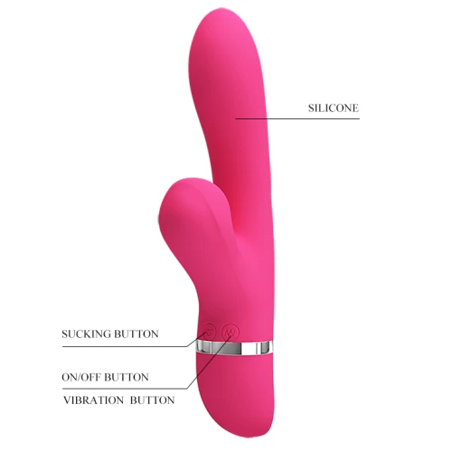 PRETTY LOVE - Willow, 7 vibratie standen 4 zuigstanden - Afbeelding 4
