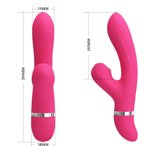 PRETTY LOVE - Willow, 7 vibratie standen 4 zuigstanden - Afbeelding 2
