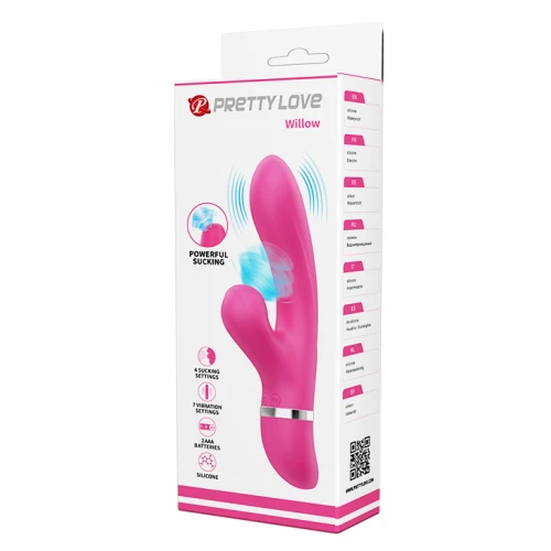 PRETTY LOVE - Willow, 7 vibratie standen 4 zuigstanden - Afbeelding 3