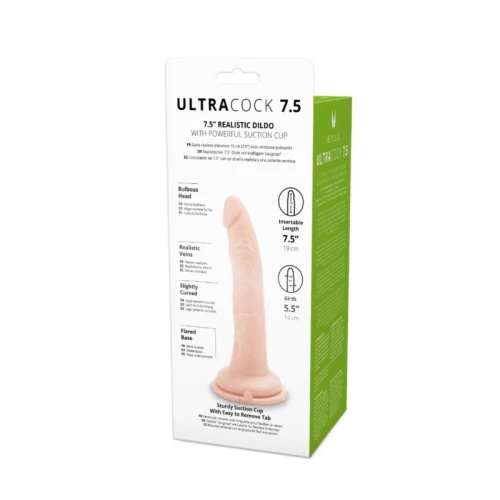 Me You Us Silicone Ultra Cock Vleeskleurig 7.5 - Afbeelding 5