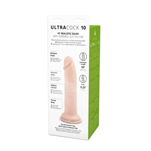 Me You Us Silicone Ultra Cock Vleeskleurig 10 - Afbeelding 5
