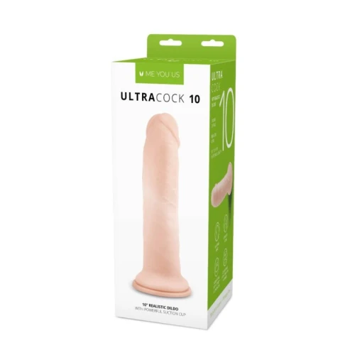 Me You Us Silicone Ultra Cock Vleeskleurig 10 - Afbeelding 2