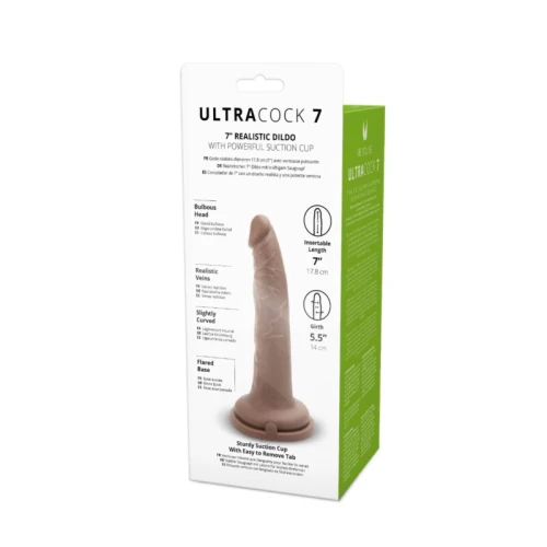 Me You Us Silicone Ultra Cock Caramel 7 - Afbeelding 5