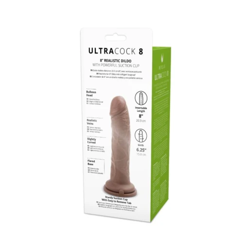 Me You Us Silicone Ultra Cock Caramel 8 - Afbeelding 5