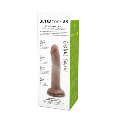 Me You Us Silicone Ultra Cock Caramel 8.5 - Afbeelding 5