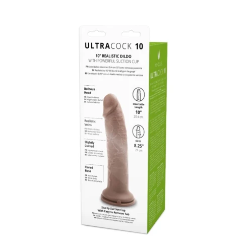 Me You Us Silicone Ultra Cock Caramel 10 - Afbeelding 5