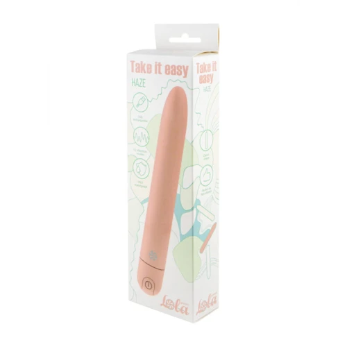 Oplaadbare vibrator Take it easy Haze Perzik - Afbeelding 2