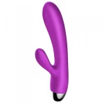 FOXSHOW - Brilliant X7 Wibrator - Silicone Vibrator met pulsering - 7 functies - Waterdicht - Oplaadbaar via USB - Paars
