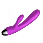 FOXSHOW - Brilliant X7 Wibrator - Silicone Vibrator met pulsering - 7 functies - Waterdicht - Oplaadbaar via USB - Paars - Afbeelding 3